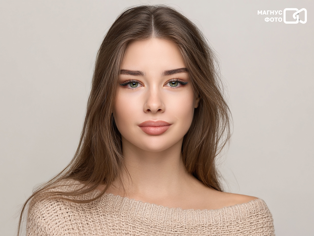 Красивое фото на документы - образец 8